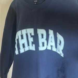 The Bar Navy Blue Sweatshirt
